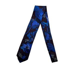 5-97 PAUL SMITH NWT Tie Beetles Floral 100% Silk Blue Maroon